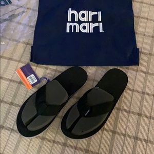 Hari Mari men’s dunes black flip flops
